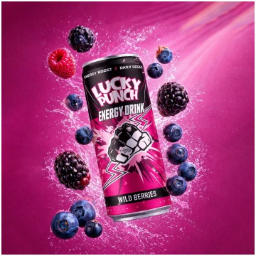 LUCKY PUNCH ENERGY DRINK - MEŽA OGAS - 6-Paka
