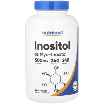 Nutricost, Inositol, 500 mg, 240 Capsules