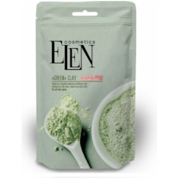 ELEN COSMETICS Zaļais māls ar diždadža un arnikas 
