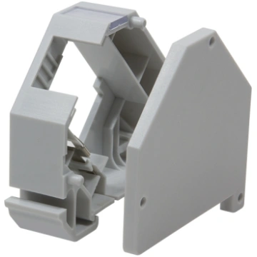 DIN-Rail adapteris 1xRJ45 Keystone modulim PELĒKS