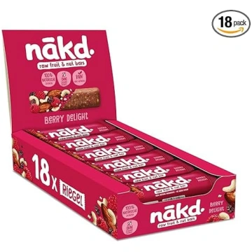 Nākd. Berry Delight aukstā spiediena batoniņi no a