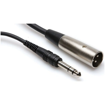 Kabelis Hosa Jack 6.3mm - Xlr 1.5m Melns (stx-105m
