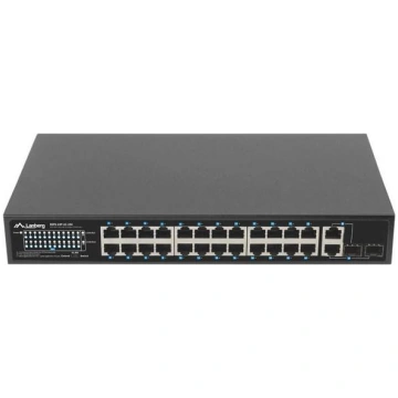 Lanberg Switch 24X 100MB DSP+/2X Combo Rack 19" 25