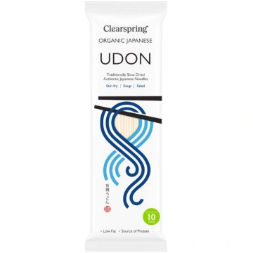 Kviešu makaroni UDON, ekoloģiski Clearspring
