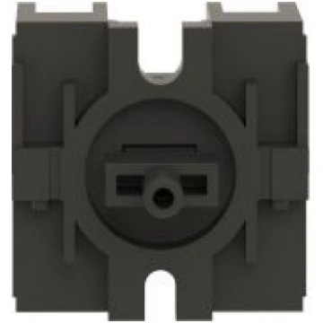 Single contact block, Harmony XAC, spring return, 