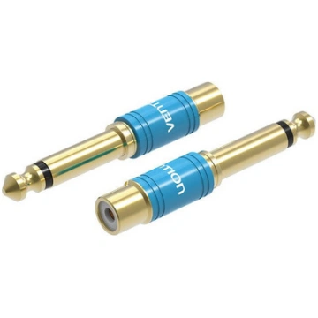 Vention VDD-C03 Adapter Audio 6.35mm male to RCA f