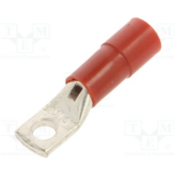 Tip: ring tube; M5; Ø: 5.2mm; 10mm2; crimped; for 