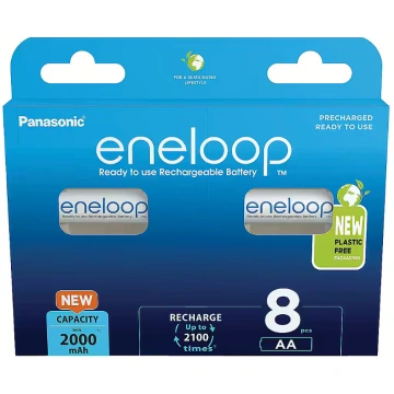 R6 Akumulātori 8BL EKO PANAS. ENELOOP NiMH (BK-3MC