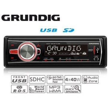 GRUNDIG GX-30 Automagnetola ar USB/SD/AUX (1705-00
