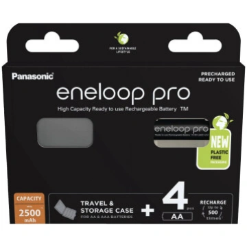 Panasonic Rechargeable Batteries ENELOOP BK-3HCDEC