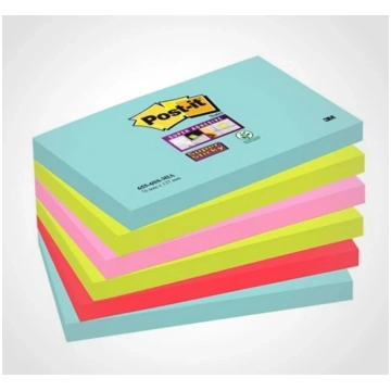 3M Post-it Super-Sticky notes 76 x 127 mm (7100095