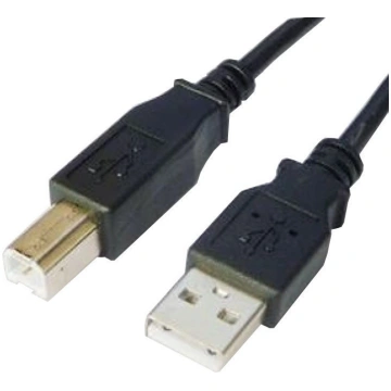 Vads Brackton USB male, USB male, 1.8 m, melna krā