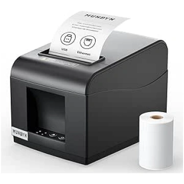 MUNBYN Thermodrucker ITPP072 Bondrukcer 80mm Beleg