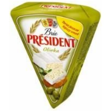 Siers Brie PRESIDENT ar olīvēm, 125 g (450-10799)
