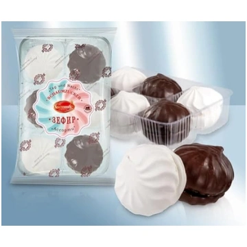 Lackmann Zefir putukrējuma cukura konfektes ar un 