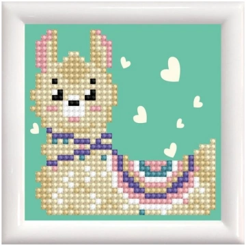 DIAMOND DOTZ LLAMA HEART | 018-DD1037F | 489522591