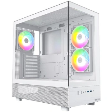Montech XR Midi-Tower, Tempered Glass - white
