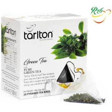 Ceilonas veselo lapu zaļā tēja - TARLTON Whole Lea