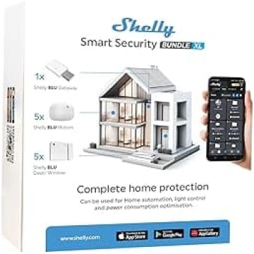 Shelly Smart Security Bundle XL, inteliģenta Bluet