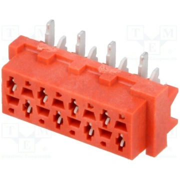 Connector: Micro-MaTch; socket; female; PIN: 8; ve