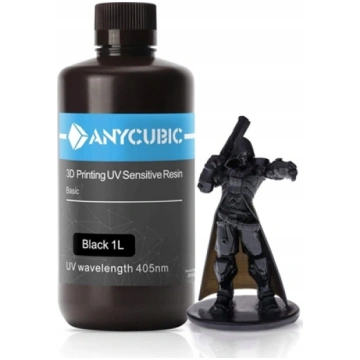 Anycubic ywica UV 1L Black Czarna DUV-21892