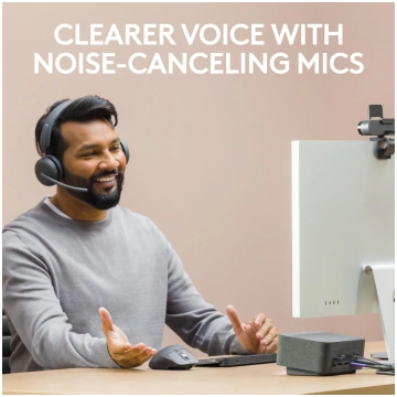 LOGITECH HEADSET ZONE WIRELESS 2/GRAPHITE 981-0011