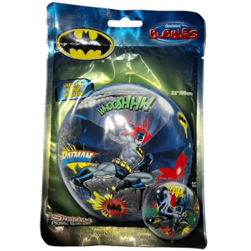 QUALATEX SINGLE BUBBLE BATMAN 22"