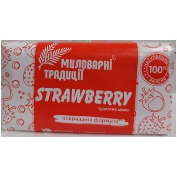 Soap Traditions savvaļas zemeņu cietās ziepes 180 