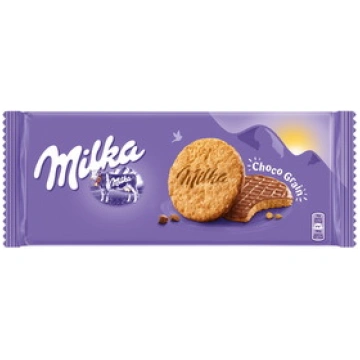 Milka Choco Grain cepumi ar piena šokolādi 126g