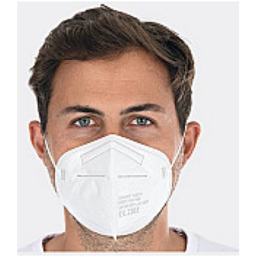 Vertikāli salokāms vienreizlietojams respirators F