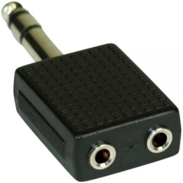 Adapter AV InLine Audio 6.3mm jack mski Stereo - 2