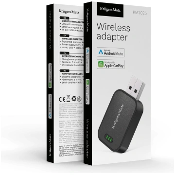 Android Auto un Apple CarPlay bezvadu USB adapteri