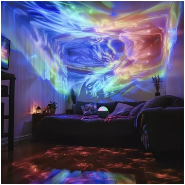 Aurora Borealis Projektors Gaismiņa