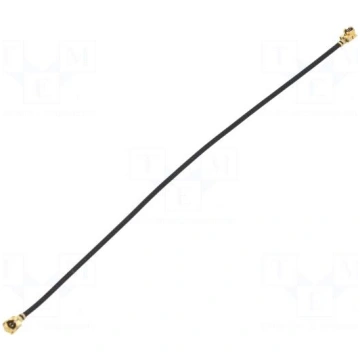 Cable | 100mm | IPEX MHF 1,both sides | angled JC 