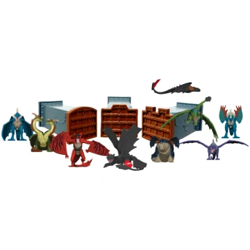 DRAGONS Mini arēnas pūķis slēgtā iepakojumā (60755
