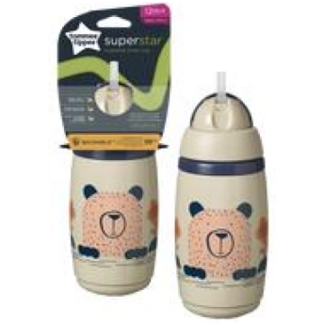 TOMMEE TIPPEE thermos-krūzīte INSULATED STRAW 266m