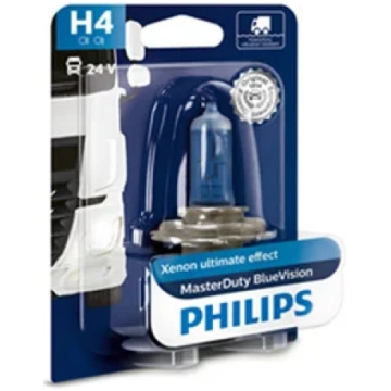 Spuldze PHILIPS H4 24V 75/70W BlueVision Blister P