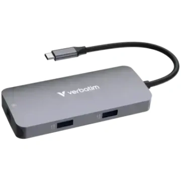 Verbatim USB-C Pro Multiport Hub 5 portu dokstacij
