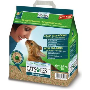 Cats Best Sensitive Green Power Natural Cat Litter