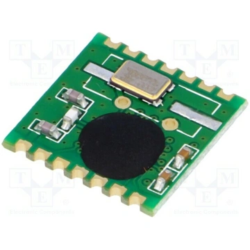 Module: RF; FM receiver; FSK; 868MHz; SPI; -109dBm