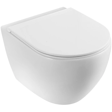 Vento sienas WC pods Vento Hugge Rimless ar Duropl