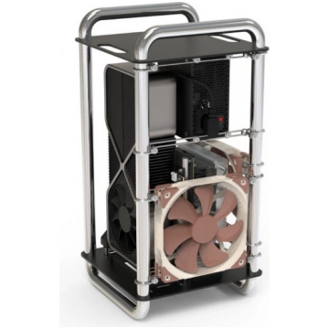 Streacom DA6 XL Vertical Open Frame ITX Case