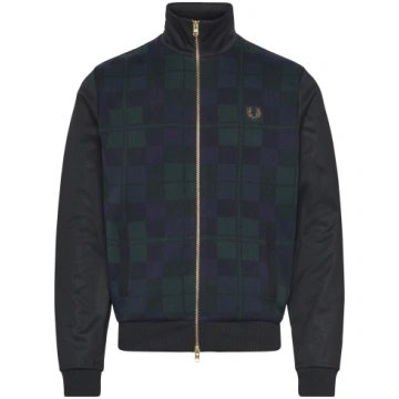 Fred Perry - Knitted Front Track Jacket - izmērs M