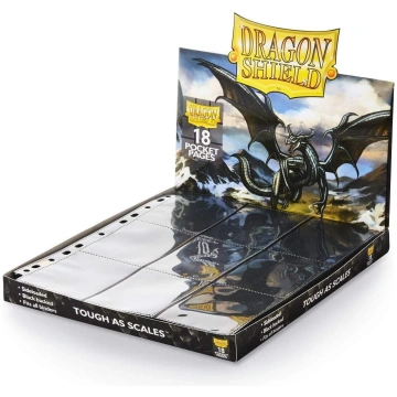 Dragon Shield 18-Pocket Sideloading Binder Pages -