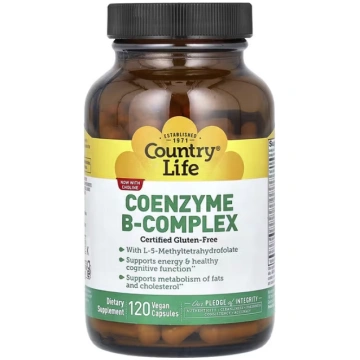 Country Life, Coenzyme B-Complex, 120 Vegan Capsul