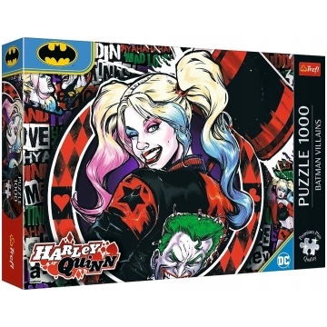 Trefl Puzzle 1000 elementow Premium Plus Harley Qu