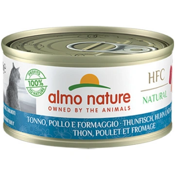 Almo Nature HFC Natural tuncis, vista un siers 70 