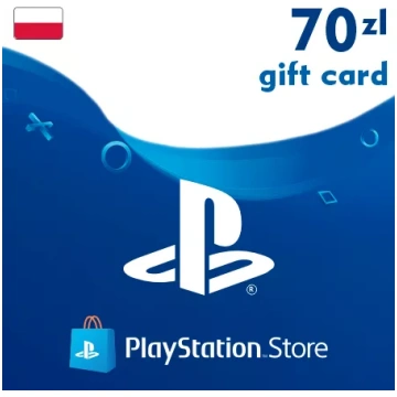 PSN karte 70 PLN (Polija) - PlayStation dāvanu kar