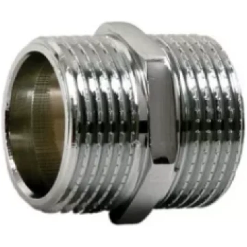 Hromēta pāreja/nipelis 1/2" ā-ā