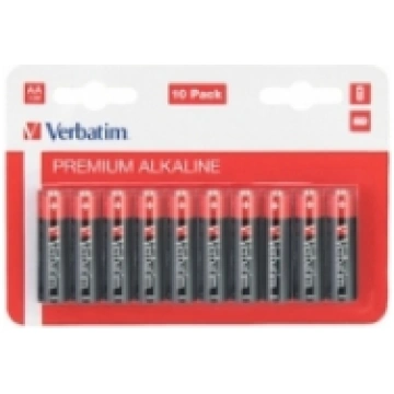 Verbatim AA Alkaline Batteries 1.5V 49875V